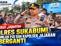 Rotasi Polres Sukabumi: Sejumlah PJU dan Kapolsek Berganti, Ini Daftar Jabatan Barunya