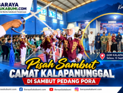 Pisah Sambut Camat Kalapanunggal Digelar di GOR Kalapanunggal