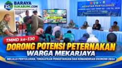 TMMD ke-130 Dorong Potensi Peternakan Warga Mekarjaya