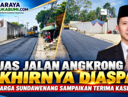 Ruas Jalan Angkrong Akhirnya Diaspal, Warga Sundawenang Berterima Kasih kepada Teddy Setiadi