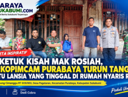 Terketuk Kisah Mak Rosiah, Forkopimcam Purabaya Turun Tangan Bantu Lansia yang Tinggal di Rumah Nyaris Roboh
