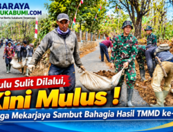 Jalan Mekarjaya Kini Mulus, Warga Sambut Bahagia Hasil TMMD ke-130