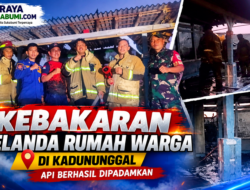 Kebakaran Melanda Rumah Warga di Kadununggal, Api Berhasil Dipadamkan
