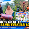 Respons Cepat Bencana, TRC RAPI Lokal 11 Kalapanunggal-Kabandungan Turun Langsung Bantu Evakuasi Longsor di Tugu Bandung